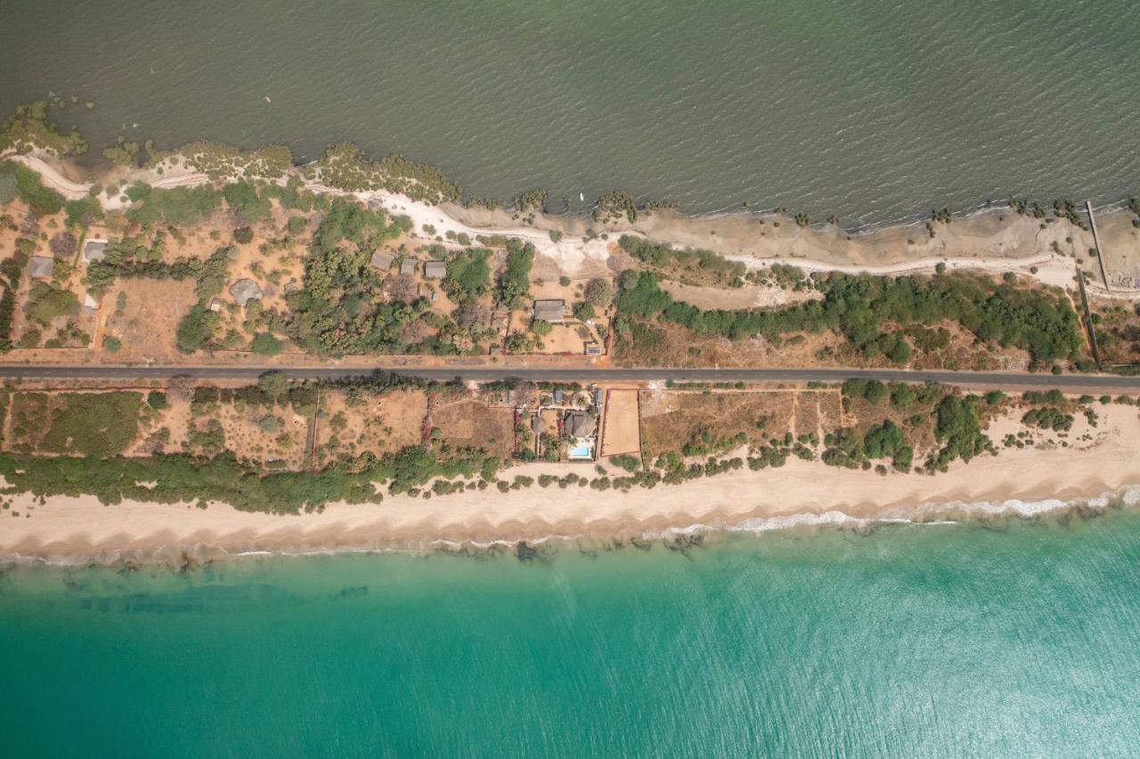 La Villa Sur La Plage Palmarin Eksteriør billede