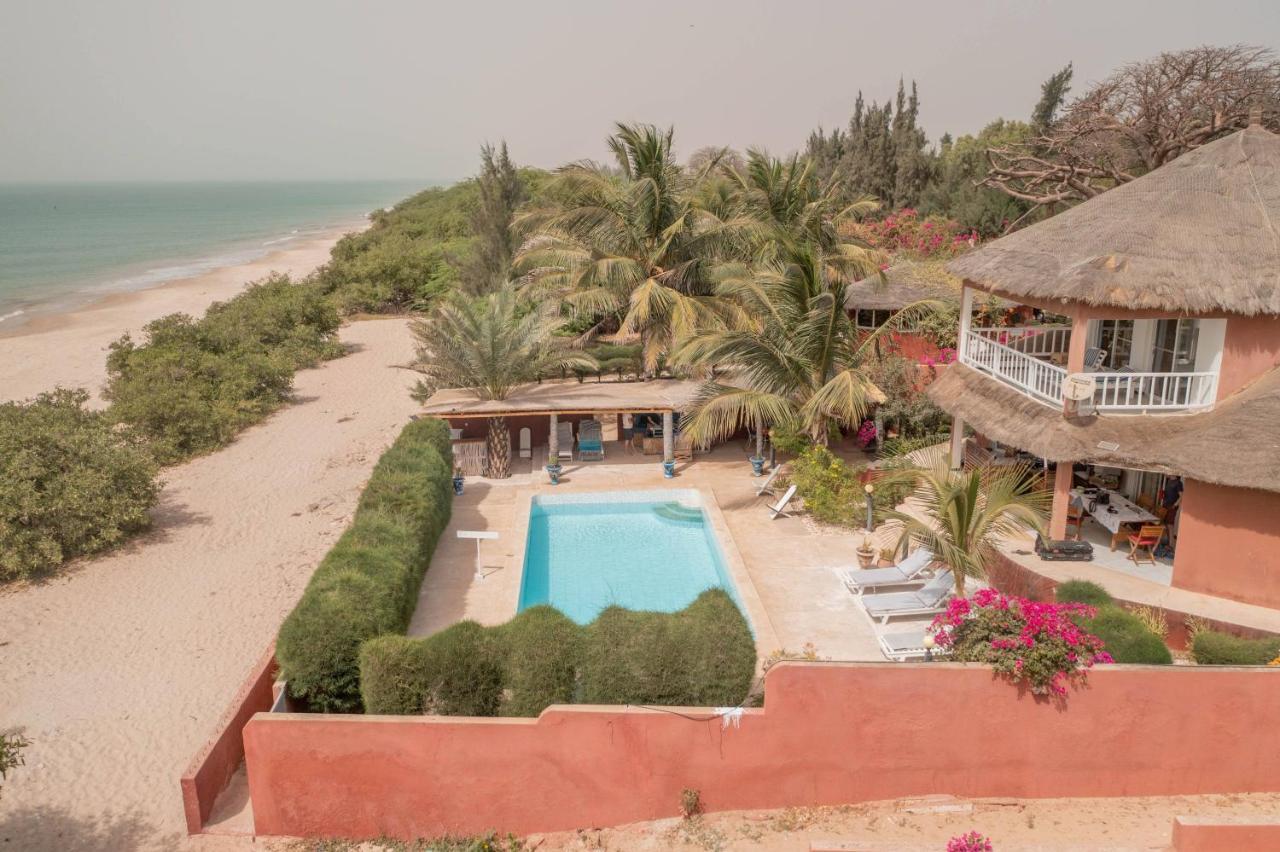 La Villa Sur La Plage Palmarin Eksteriør billede