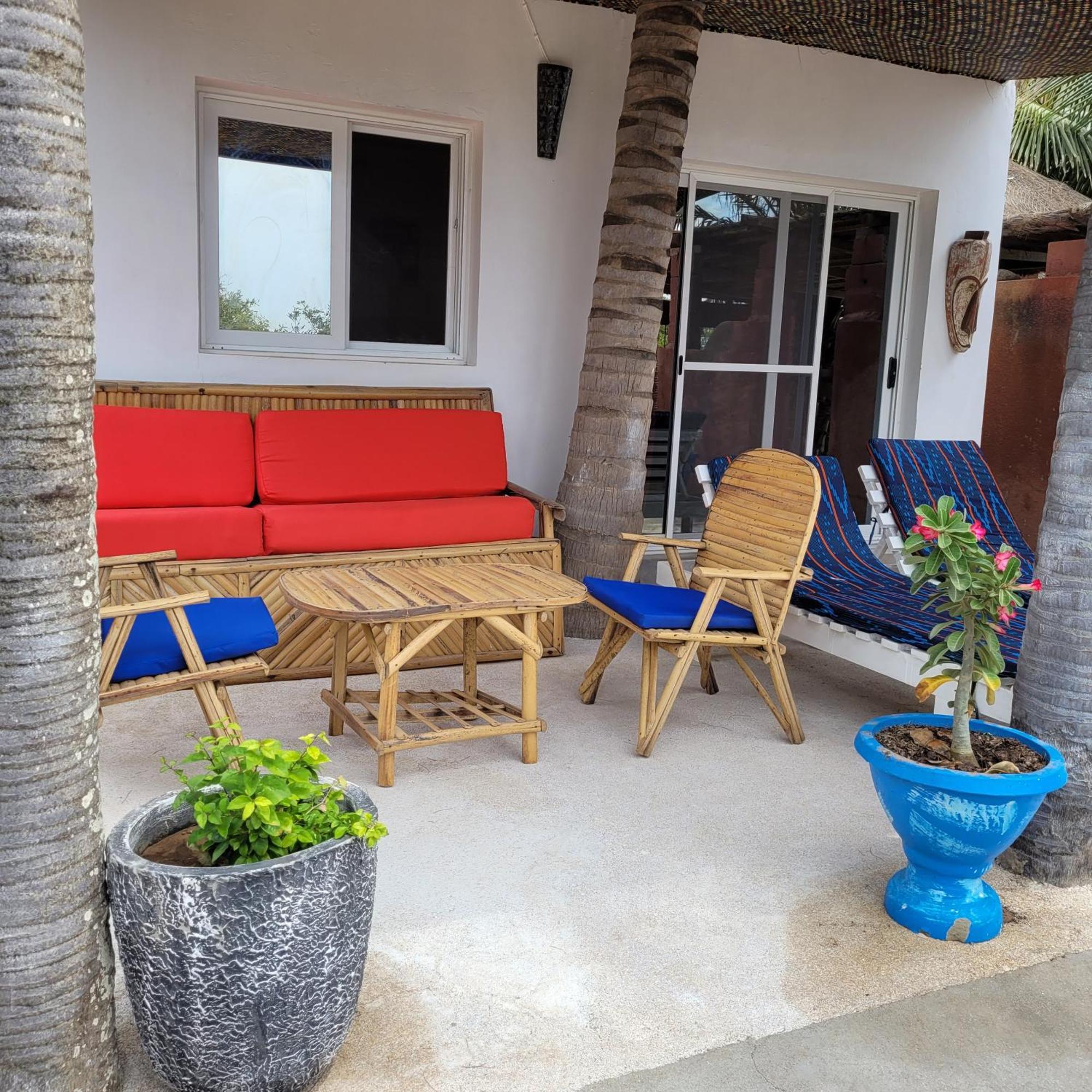 La Villa Sur La Plage Palmarin Eksteriør billede