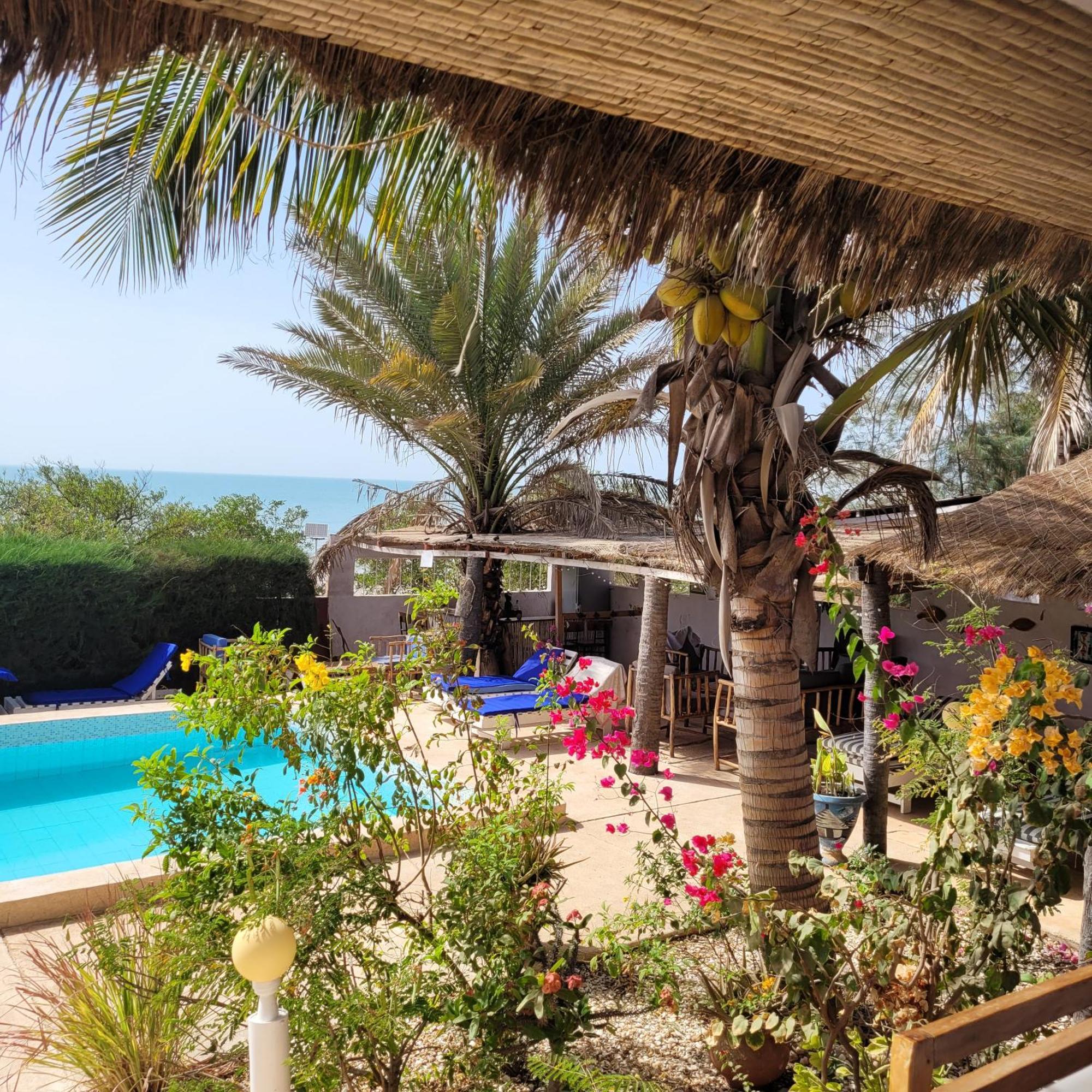 La Villa Sur La Plage Palmarin Eksteriør billede