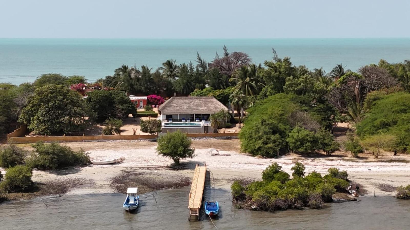 La Villa Sur La Plage Palmarin Eksteriør billede
